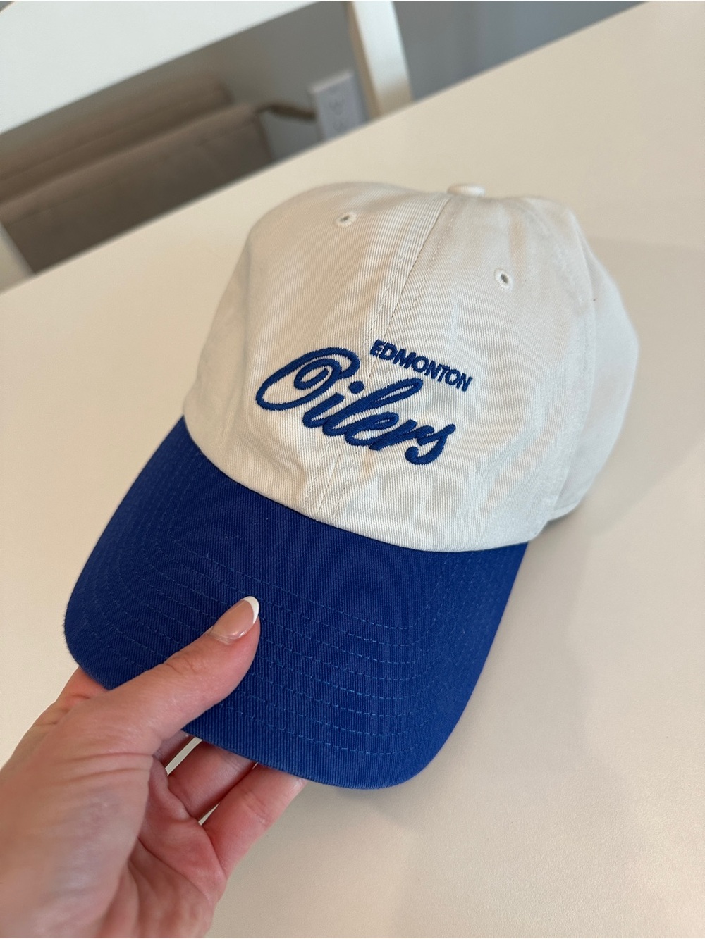 OILERS - Edmonton Oilers NHL Baseball Cap